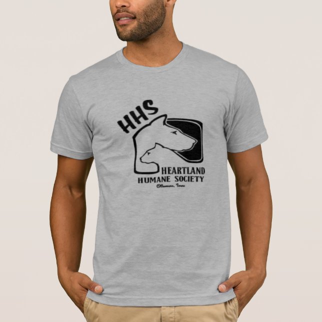 Heartland-menschlicher Gesellschafts-T - Shirt (Vorderseite)