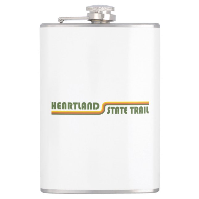 Heartland Staat Trail Flachmann (Vorderseite)