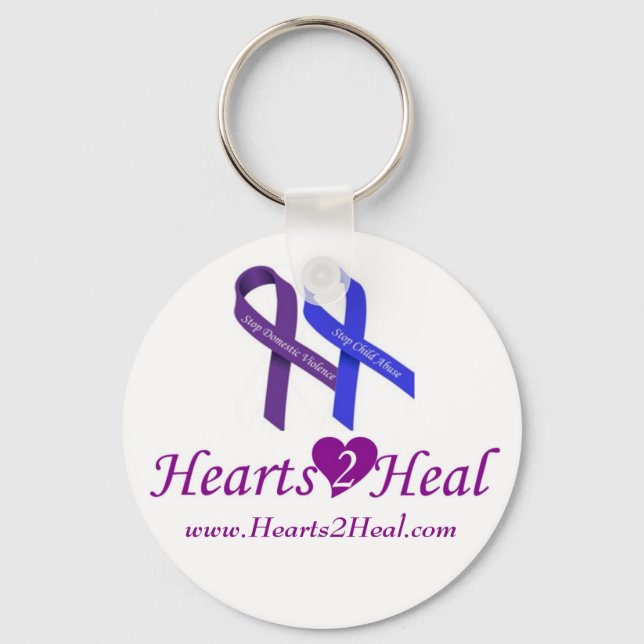 Hearts2Heal-Schlüsselanhänger Schlüsselanhänger (Vorderseite)