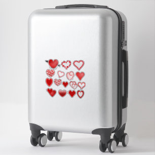 Hearts 16 benutzerdefinierte Sticker für das HerzZ