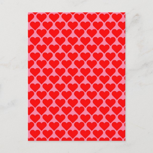 Hearts-a-Plenty Postkarte (Vorderseite)