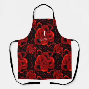 Hearts Alots Pattern Schürze