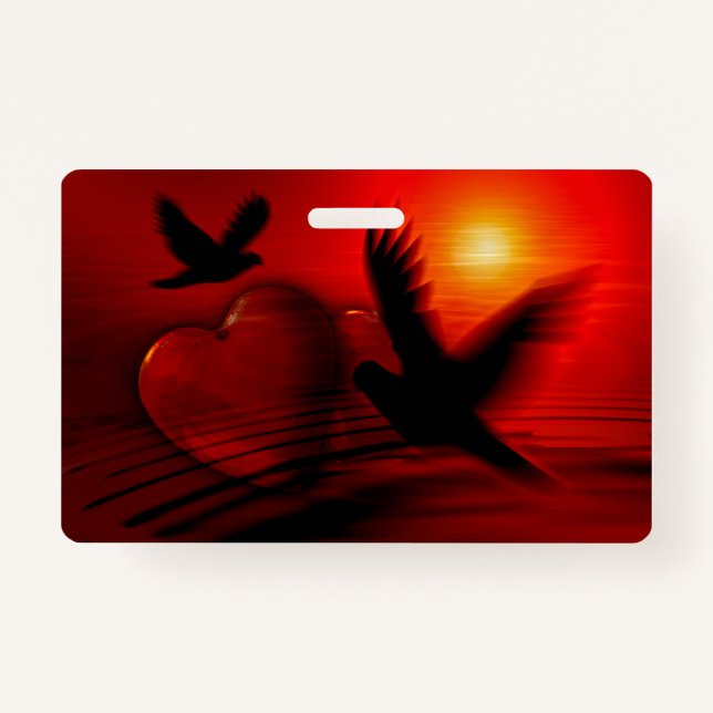 Hearts and Doves Ausweis (Vorderseite)