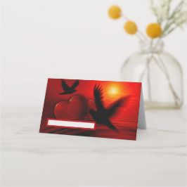 Hearts and Doves Platzkarte