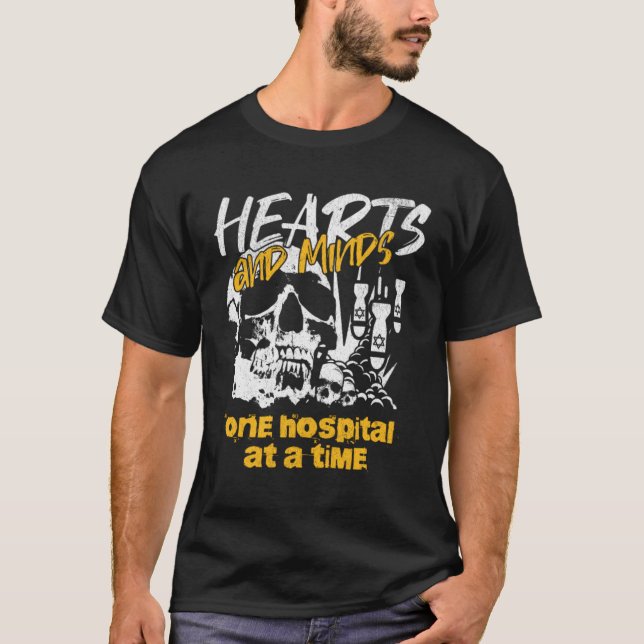 Hearts and Minds One Hospital at a Time T - Shirt (Vorderseite)