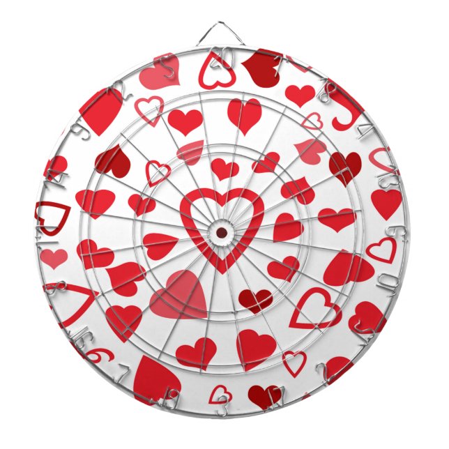 Hearts A'Plenty Dartscheibe (vorne)