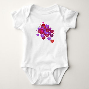 Hearts Baby Bodysuit Strampler
