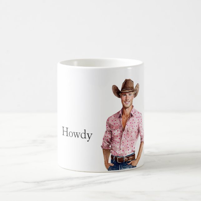 Hearts Cowboy Kaffeetasse (Mittel)