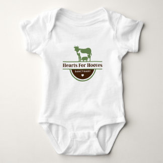 Hearts for Hooves-Logo Baby Strampler