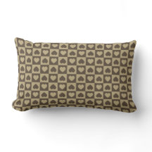 Hearts Galore Brown und Tan