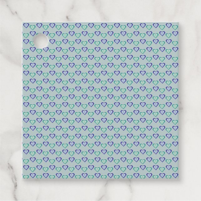 Hearts Geschenkanhänger (Vorderseite)