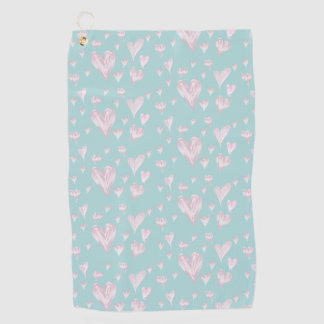 Hearts Golfhandtuch