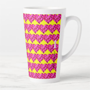 Hearts Latte Tasse