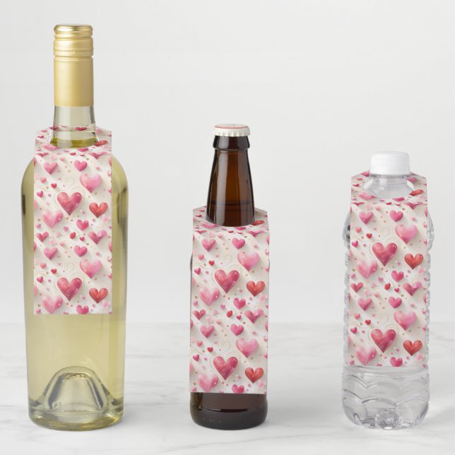 Hearts Like Ours Flaschenanhänger (Beispiel)