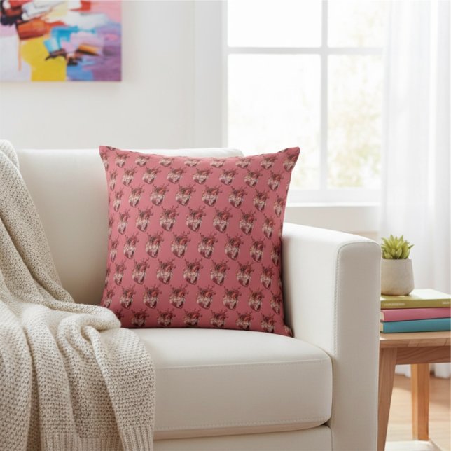 Hearts Lumbar Pillow Kissen (Von Creator hochgeladen)