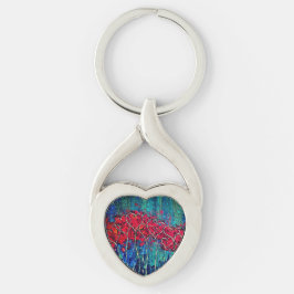 Hearts Metal Keychain Schlüsselanhänger
