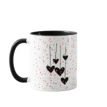 Hearts Modern Art Design
