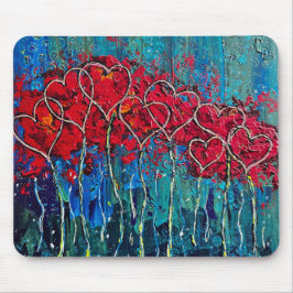 Hearts Mouse Pad Mousepad