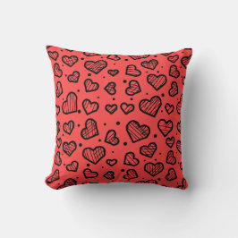 Hearts Pattern - Valentine's Day Inspired Kissen