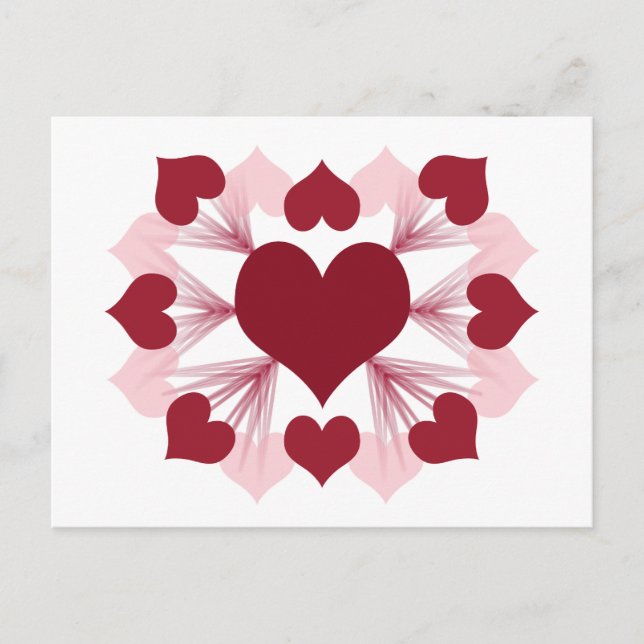 Hearts Postkarte (Vorderseite)