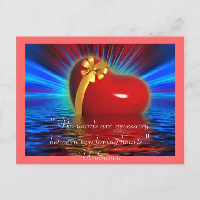 Hearts Red Dance Peace Liebe Party Destiny Postkarte (Vorderseite)