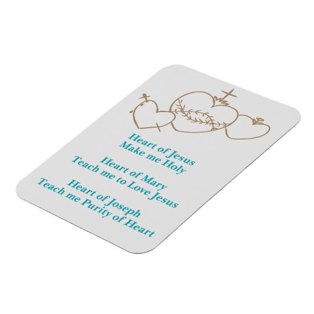 Hearts Rosary Magnet (Linke Seite)