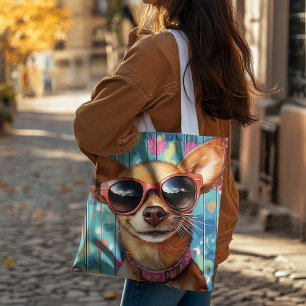 Hearts & Shades Chillin’ Chihuahua Tragetaschen Mit Langen Trägern