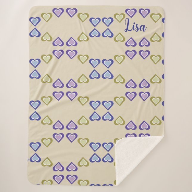 Hearts Sherpadecke (Vorderseite)