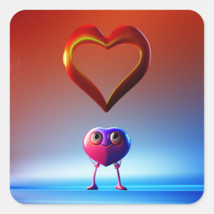 Hearts Sticker