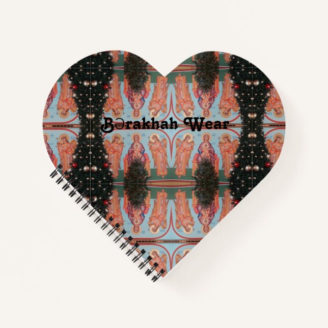 Hearts Theotokos Notebooks Notizbuch (Vorderseite)