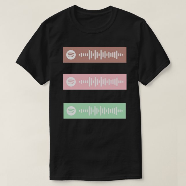 heartstopper soundtrack notieren Code Sticker.png T-Shirt (Design vorne)