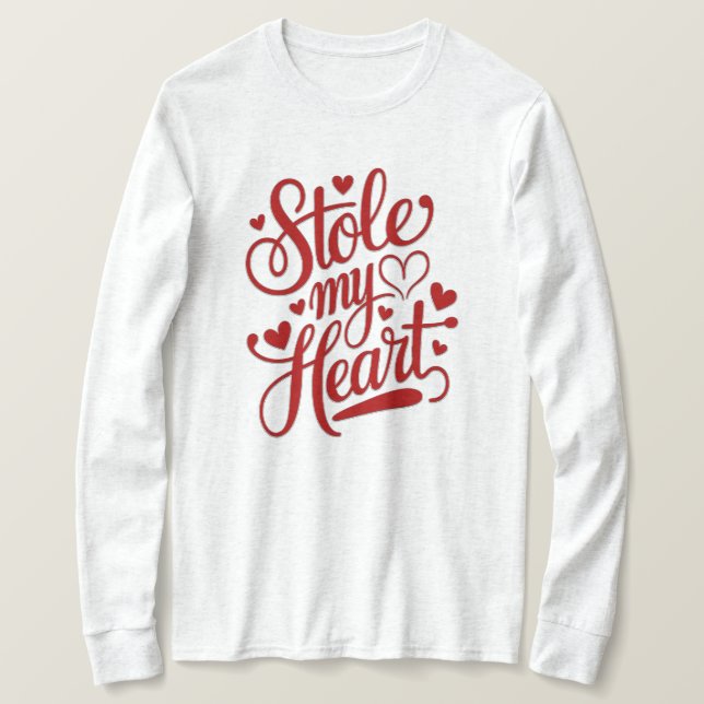 Heartstrings angefügt T-Shirt (Design vorne)