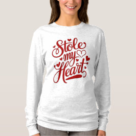 Heartstrings angefügt T-Shirt