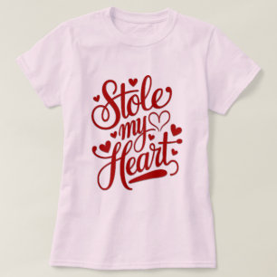 Heartstrings angefügt T-Shirt