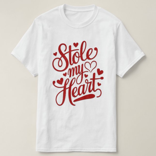 Heartstrings angefügt T-Shirt (Design vorne)