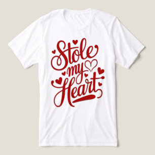 Heartstrings angefügt Tri-Blend shirt