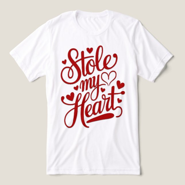 Heartstrings angefügt Tri-Blend shirt (Design Vorderseite)