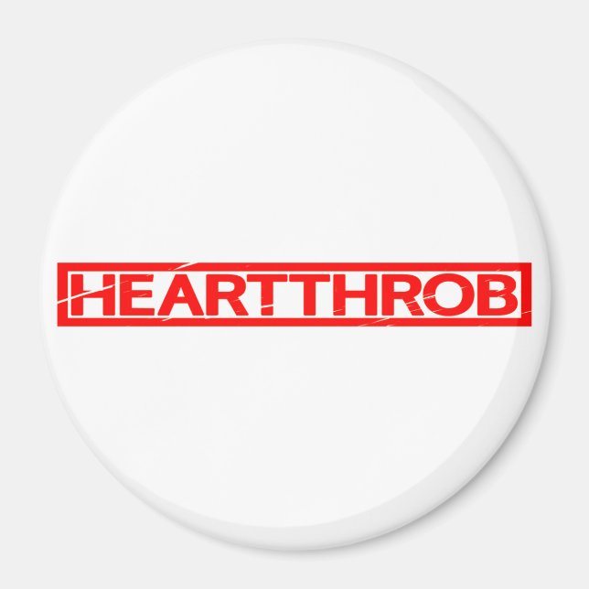 Heartthrob Briefmarke Magnet (Vorne)