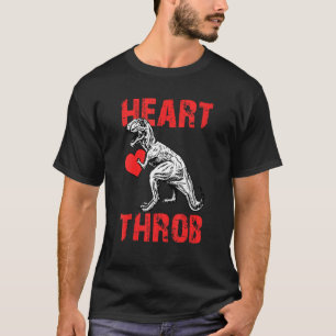 Heartthrob Valentinstag Cool Dinosaurier T Rex V D T-Shirt