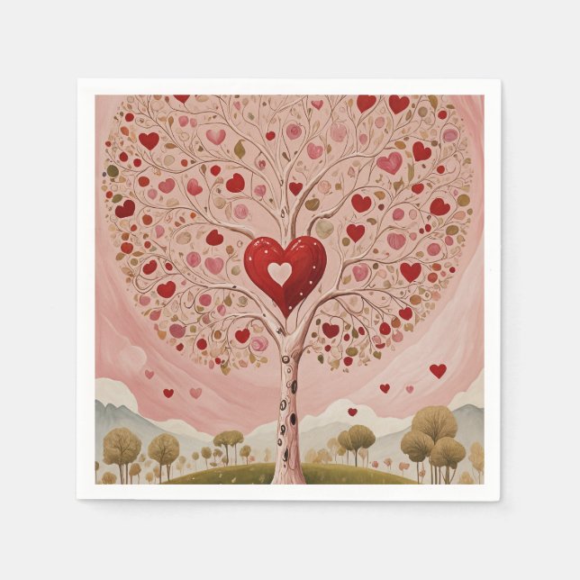 Heartwood Serviette (Vorderseite)