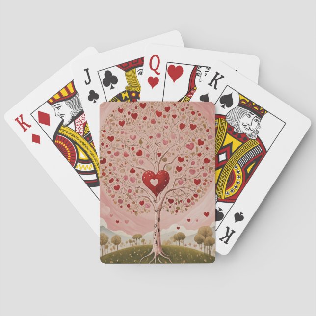Heartwood Spielkarten (Rückseite)