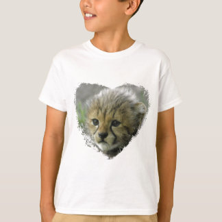 Hearty Cheetah Kitten T-Shirt