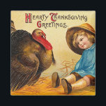 Hearty Erntedank Greetings Magnet<br><div class="desc">Diese Erntedank Saisondekorationen sind eine wunderbare und festliche Ergänzung zu Ihrer Saison! Finden Sie mehr Festive Erntedanks Designs für viele Artikel,  von passenden Briefmarke und Aufklebern,  zu Etiketten,  Karten,  Einladungen und vieles mehr!</div>