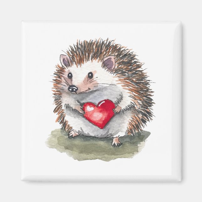 Hearty Igel Magnet (Vorne)