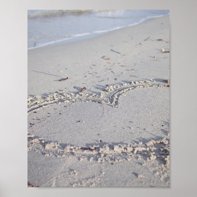 HEARTY SANDY BEACHY POSTER (Vorne)