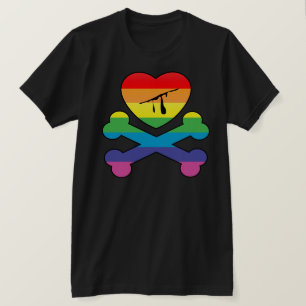 heartz und Knochen T-Shirt