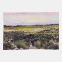 Heath with Wheelbarrow by Vincent van Gogh