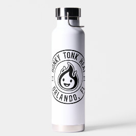 HeatHead Black and White Water Bottle Trinkflasche