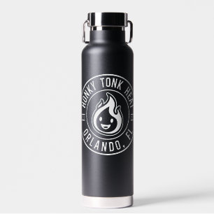 HeatHead Weiße und Schwarze Wasserflasche Trinkflasche