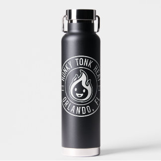 HeatHead White and Black Water Bottle Trinkflasche